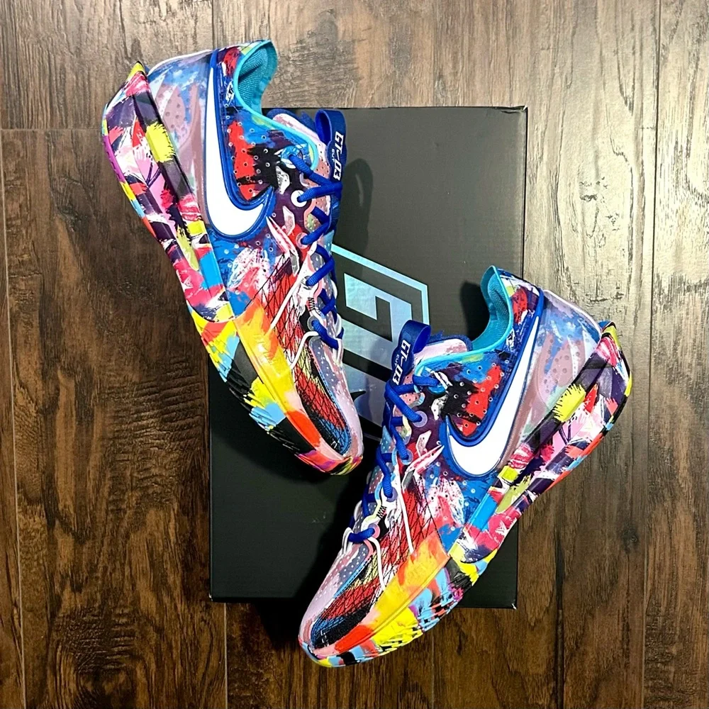 Brand New Nike Air Zoom GT Cut 3 “Jewell Loyd Paint Splatter” - Picture 7 of 9